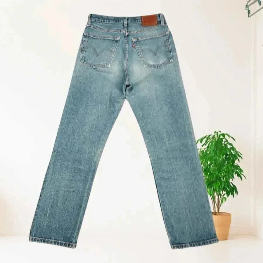 Levi's premium 501 - straight crop-snit - hoge taille - rekbaar - zeer goede staat – photo 8